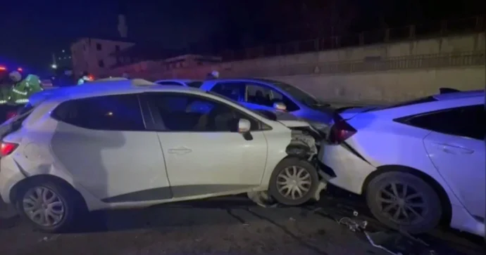 Zəncirvari qəza baş verib, xəsarət alanlar var