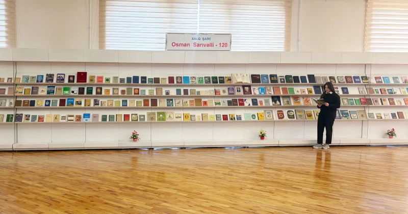 Milli Kitabxanada “Xalq şairi Osman Sarıvəlli 120” adlı sərgi açılıb