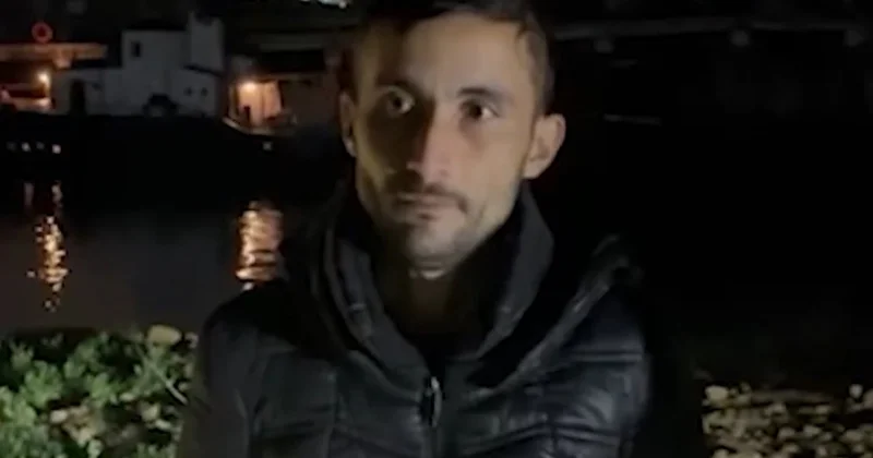 Xəzərin Bibiheybət sahilində narkokuryerlik edən şəxs saxlanıldı VİDEO