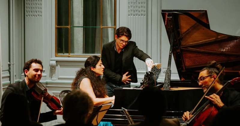 Parisdə Üzeyir Hacıbəylinin 140 illiynə həsr edilmiş musiqi axşamı keçirilib