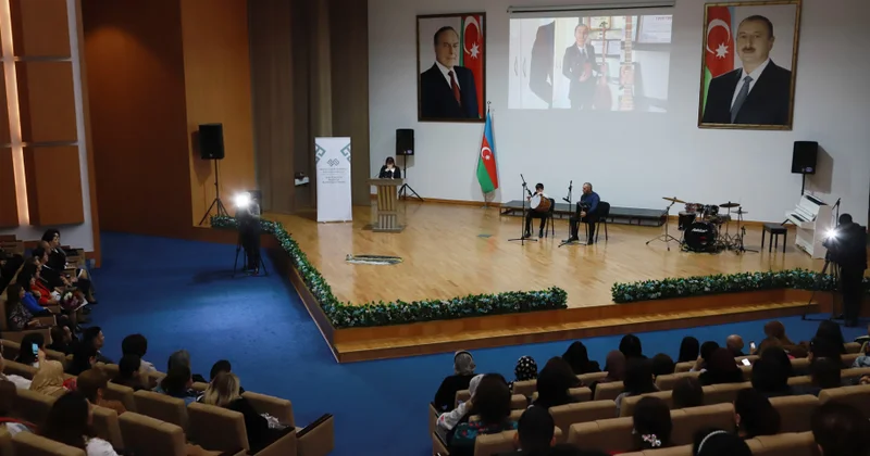 Şəkidə Uşaq İncəsənət Festivalında uğur qazanmış şagirdlərin konserti olub