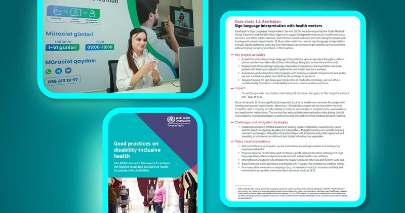 Nazirliyin bu xidməti ÜST tərəfindən ən yaxşı təcrübə elan edildi