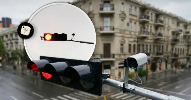 Bakıya ağıllı işıqforlar quraşdırıldı Tıxaca nəzarət edəcək