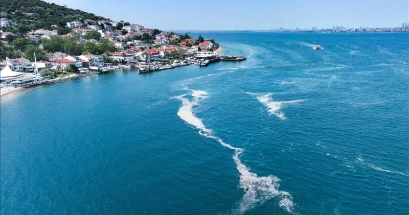 Mərmərə dənizində də suyun çəkilməsi baş verib