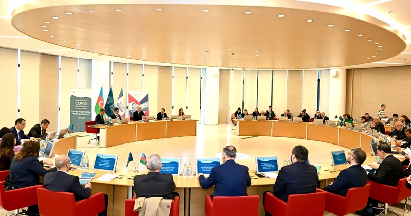 COP29 a həsr olunmuş “Diplomatiya Aləmi” jurnalının xüsusi buraxılışının təqdimat mərasimi keçirilir