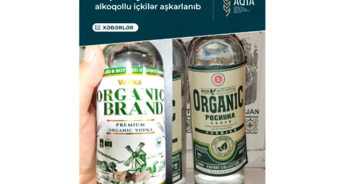 39 qida obyektində saxta alkoqollu içkilər aşkarlandı FOTOLAR
