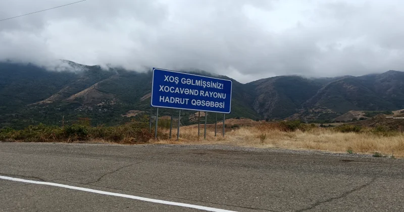 Köç karvanı Hadrut qəsəbəsinə çatdı