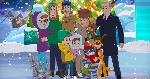 В Простоквашино появился Владимир Путин ФОТО