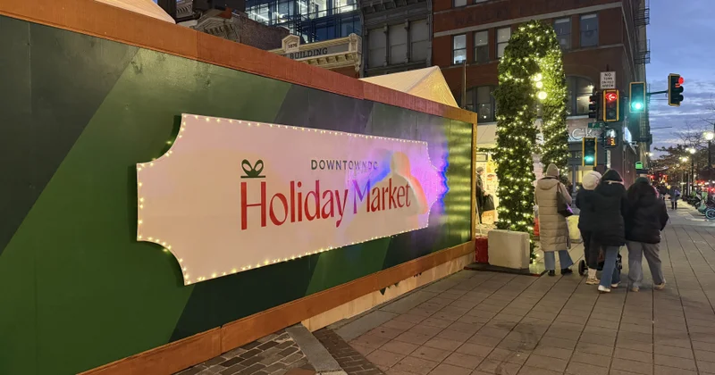 Vaşinqtonda Milad bazarı ən sevimli ziyarət məkanına çevrilir FOTOSESSİYA