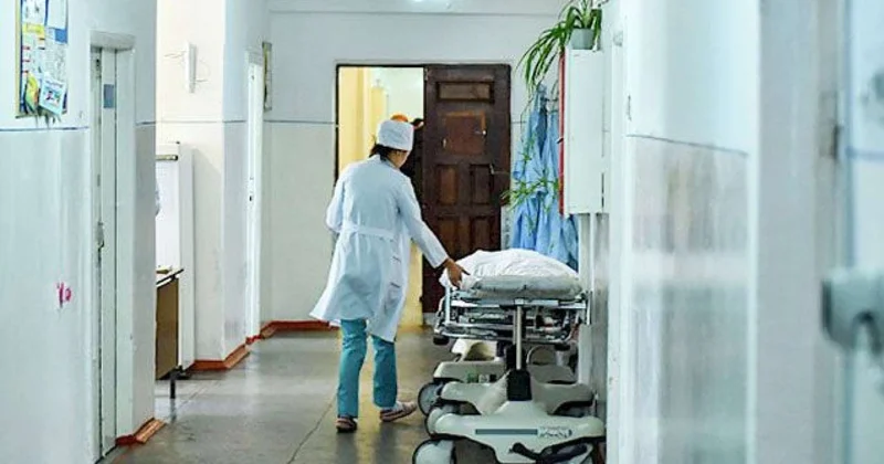 Bakıda avtobus hamilə qadını vurdu Foto