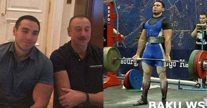 İlham Əliyevin medal qazanmış idmançı bacısı oğlu (FOTO, VİDEO)