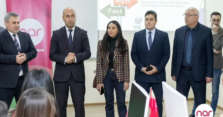 “Nar” regionlarda peşəkar kadr hazırlığına dəstək olur