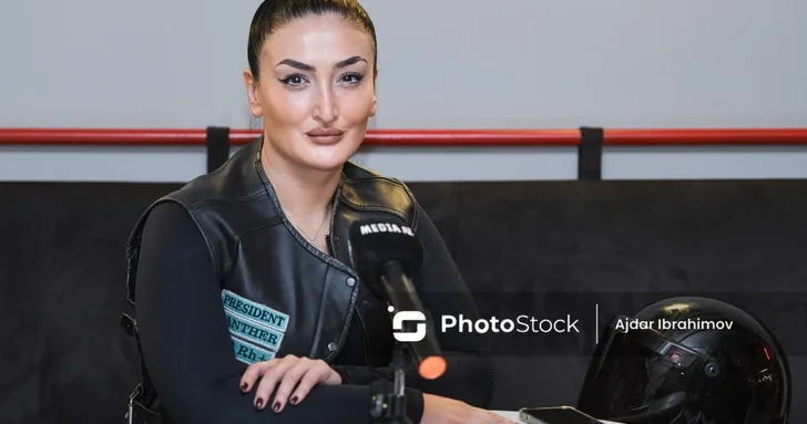 В шлеме и с помадой: байкерши меняют представление о женщинах на дорогах Азербайджана