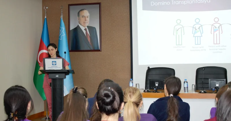 “Orqan transplantasiyası olunmuş xəstələrə qulluğun əsas prinsipləri” mövzusunda tibb bacıları üçün növbəti təlim keçirilib