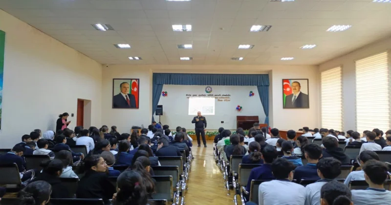 МЧС расширяет просветительскую работу в регионах Азербайджана ФОТО