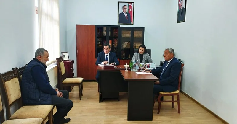 Milli Məclisin deputatı Səbinə Xasayeva seçiciləri ilə görüşüb