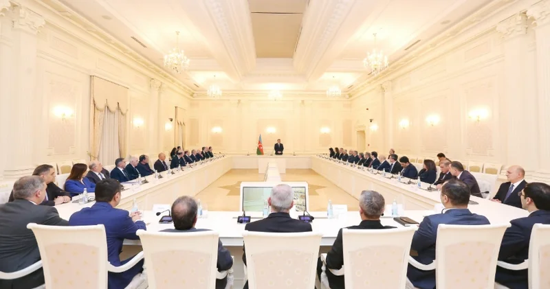 Sədr təyin edilən hakim Aida Hüseynlə görüş keçirilib