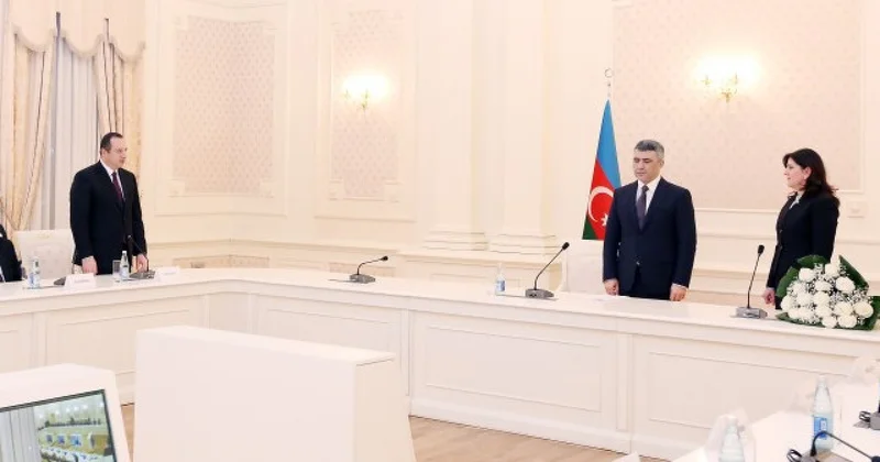 İnam Kərimov Aida Hüseyni Naxçıvana yola saldı FOTO