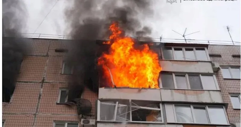 Rusiya Zaporojyeni bombaladı 26 yaralı var