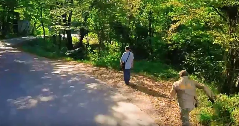 Soçi şəhərində Ukrayna tərəfində döyüşmək istəyən ata və qızı belə saxlanıldı ANBAAN VİDEO