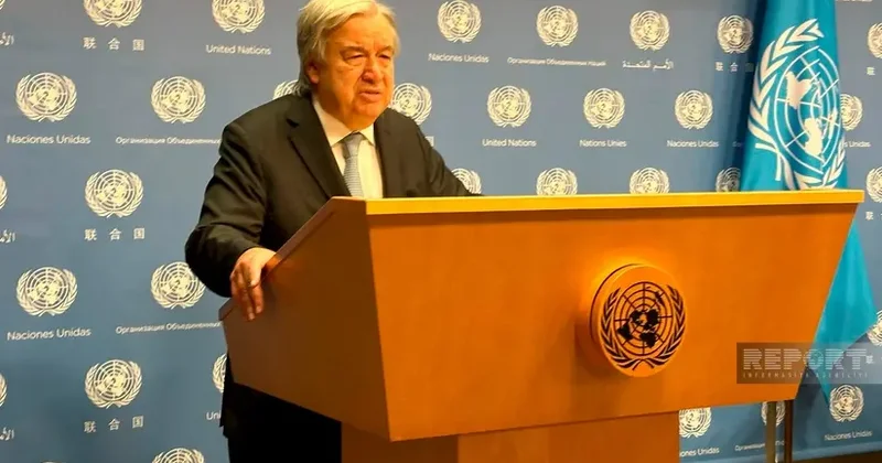 BMT nin baş katibi Venesuela Prezidenti ilə telefonla danışıb