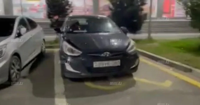 Hövsan MİDA da əlillər üçün olan parkinqlər zəbt olunub ŞİKAYƏT VİDEO