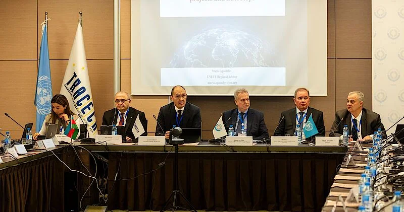 TRACECA и UNECE обсудили цифровую трансформацию мультимодального транспорта в Баку