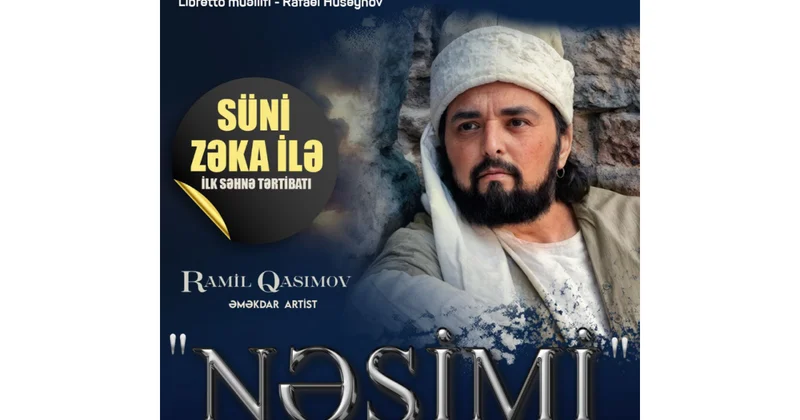 Azərbaycanda ilk dəfə opera süni zəka ilə! Ramil Qasımov: Yaradıcılığımda dönüş nöqtəsidir VİDEO FOTO