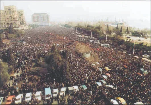 Ölən əsarət oldu, doğulansa azadlıq!