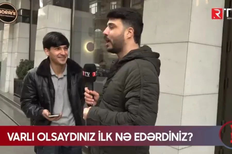 Varlı olsaydınız İLK NƏ EDƏRDİNİZ? RTV VİDEO