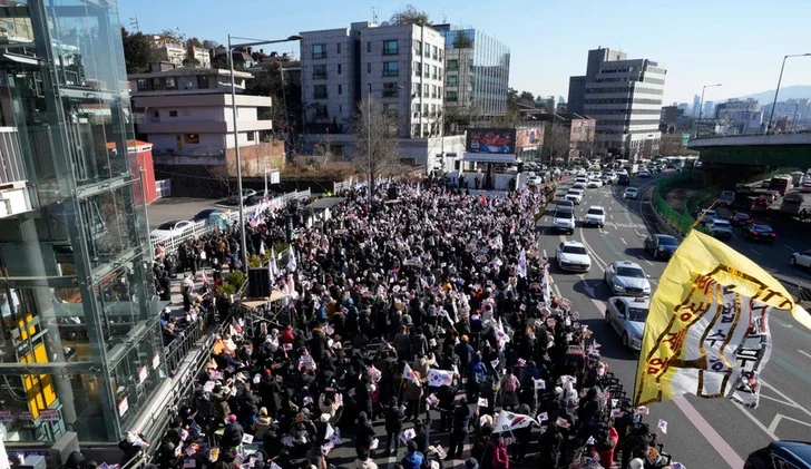 На митинге в поддержку президента в Южной Корее задержаны 17 человек Новости Азербайджана