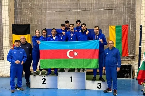 Yığmamız gümüş medal qazanıb FOTO İdman və Biz