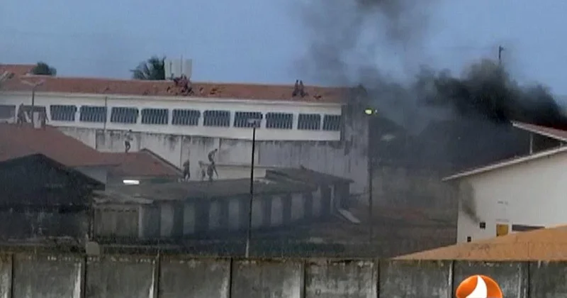 Bu ölkədə məhbuslar qiyam qaldırdı: 46 nəfər girov...