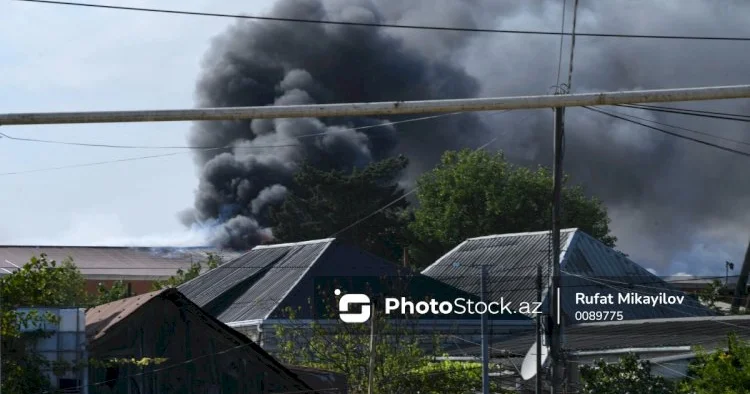İsmayıllıda müəssisədə YANĞIN: Elektrik şiti KONKRET