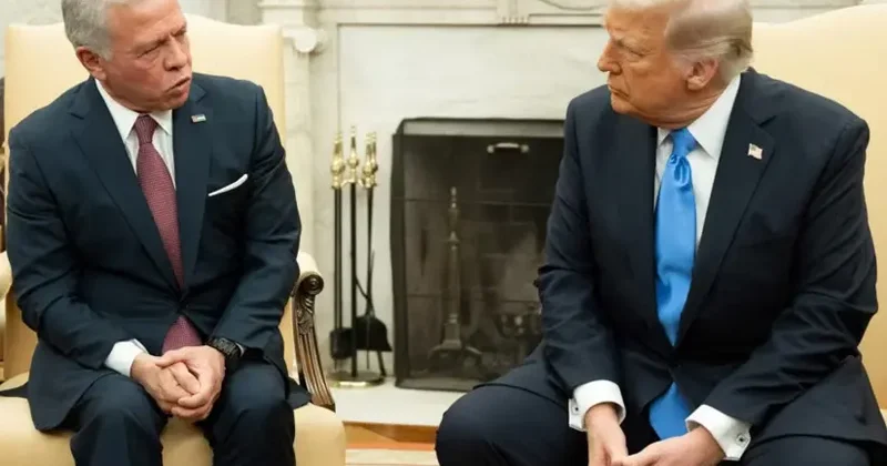 Tramp İordaniya Kralını Qəzza üzrə Sülh Şurasına qoşulmağa dəvət edib