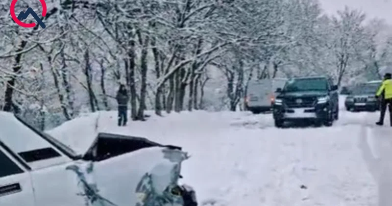 Ağsu aşırımından son görüntülər... Video