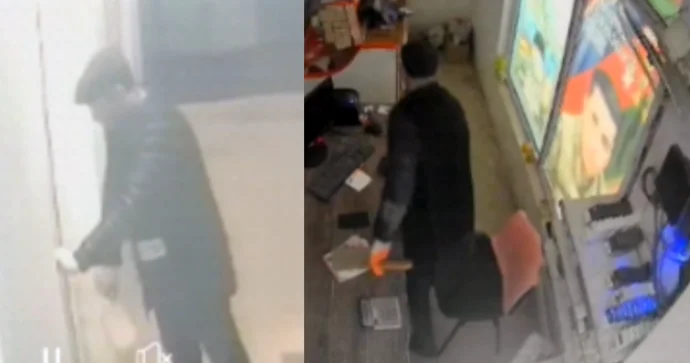 Samuxda marketdən 2 min manatlıq oğurluq edildi ANBAAN VİDEO