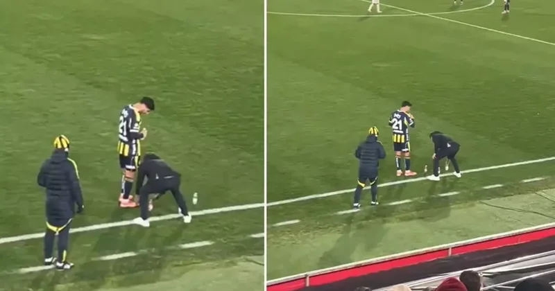 Üç su şüşəsi ilə göstərilən taktiki gediş VİDEO