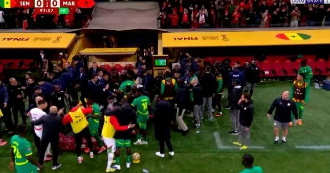 Finalda gərgin anlar