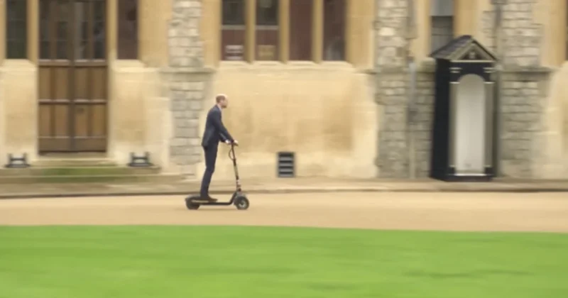 Şahzadə Uilyama malikanəsində skuter sürmək qadağan edildi