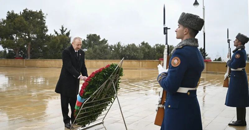 İlham Əliyev 20 Yanvar şəhidlərinin xatirəsini yad edib