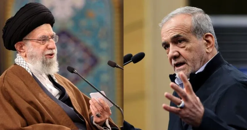 Pezeşkian: Xameneiyə hücum İran xalqına qarşı müharibəyə bərabərdir