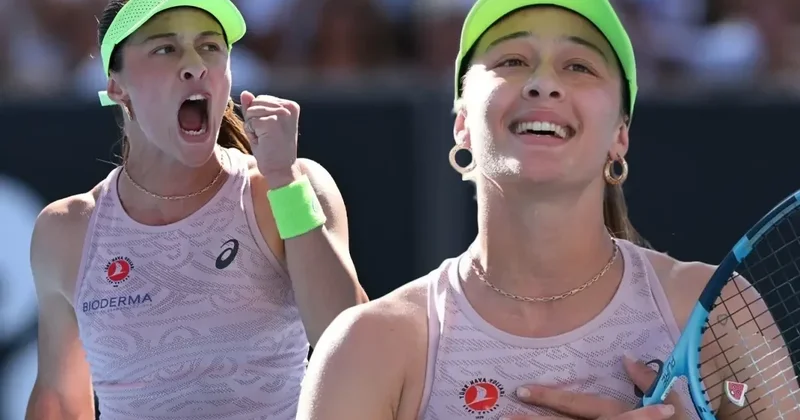 Kortda tarix yazdı, dünyaya nümunə oldu: Türk tennisçidən unudulmaz an FOTO/VİDEO