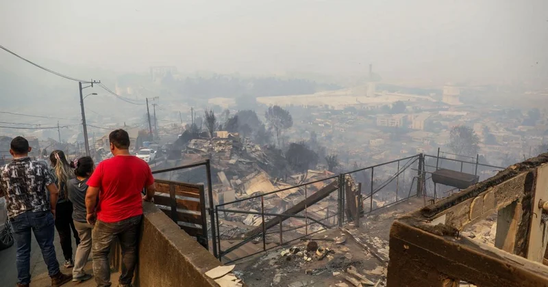 Çilidə meşə yanğınları: Azı 15 nəfər həlak olub
