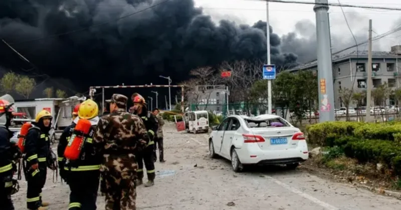 В Китае при взрыве на заводе двое погибли, пятеро пропали без вести