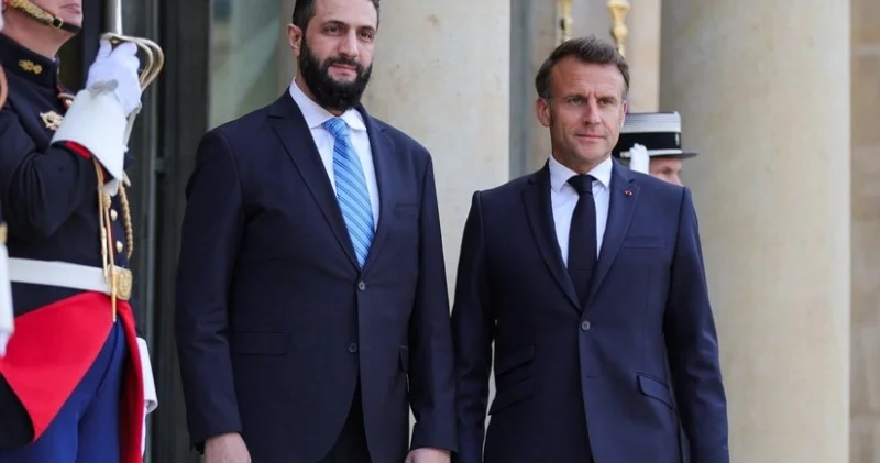 Makron və Əl Şaraa arasında telefon danışığı oldu