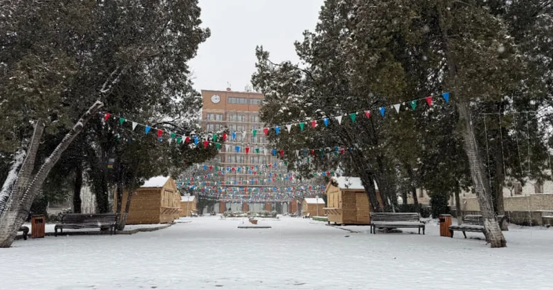 Şuşaya güclü qar yağdı: maraqlı görüntülər FOTOLAR