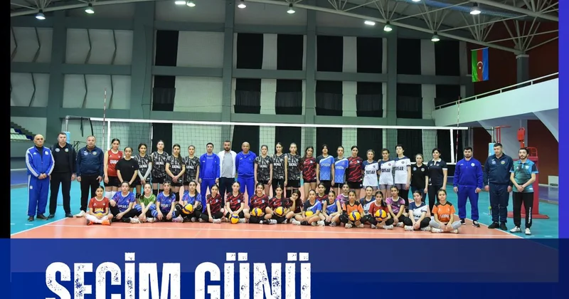 Voleybol Federasiyası yeniyetmələr arasında seleksiya prosesini davam etdirir FOTO