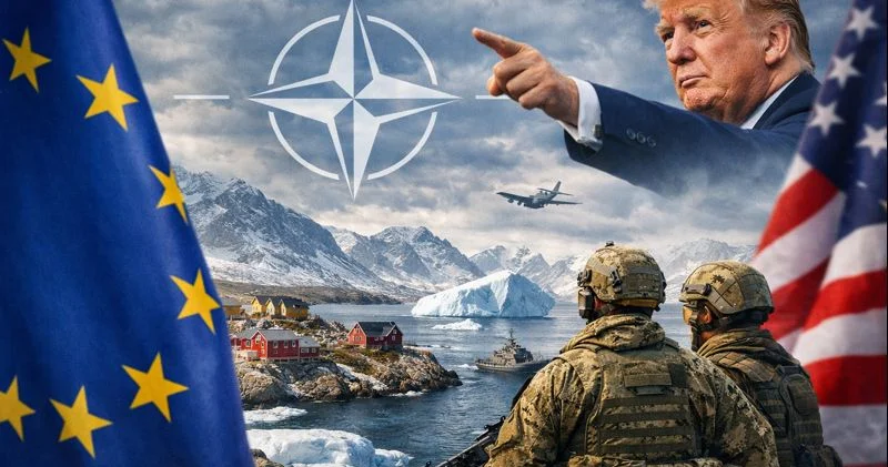 Qrenlandiya ətrafında transatlantik qarşıdurma güclənir