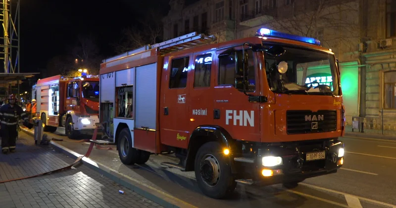 “Sahil” stansiyası ətrafında yanğın xəbərdarlığı